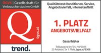 Top Angebotsvielfalt Gastino Gasanbieter 2026